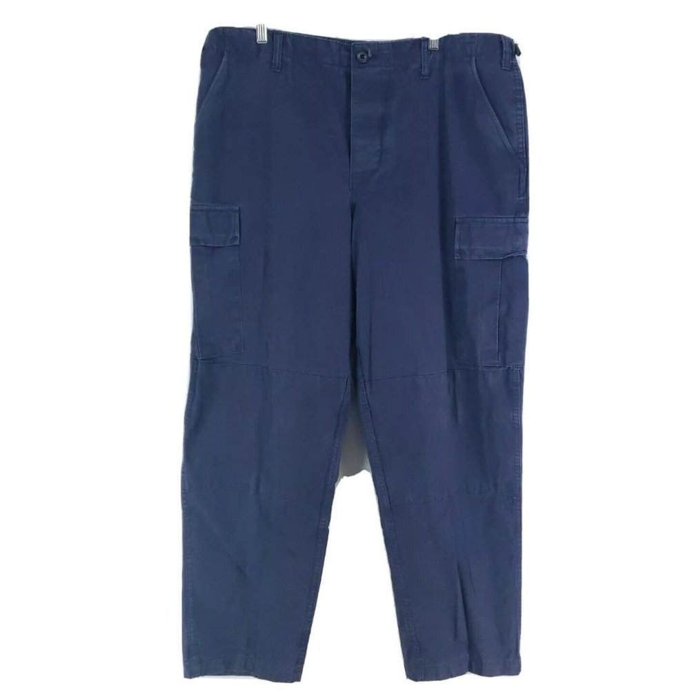 Tru-Spec Tactical Utility Cargo Pants Men's Size 39x31 Blue Ripstop